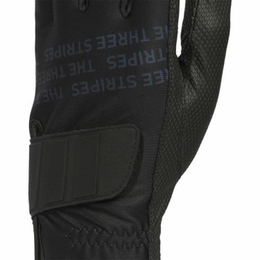アディダス adidas　PALMWRAP WARM パームラップ ウォーム ペア 両手用 メンズ ゴルフグローブ JUT48 JM6722 ブラック　2025年モデル ブラック 詳細2