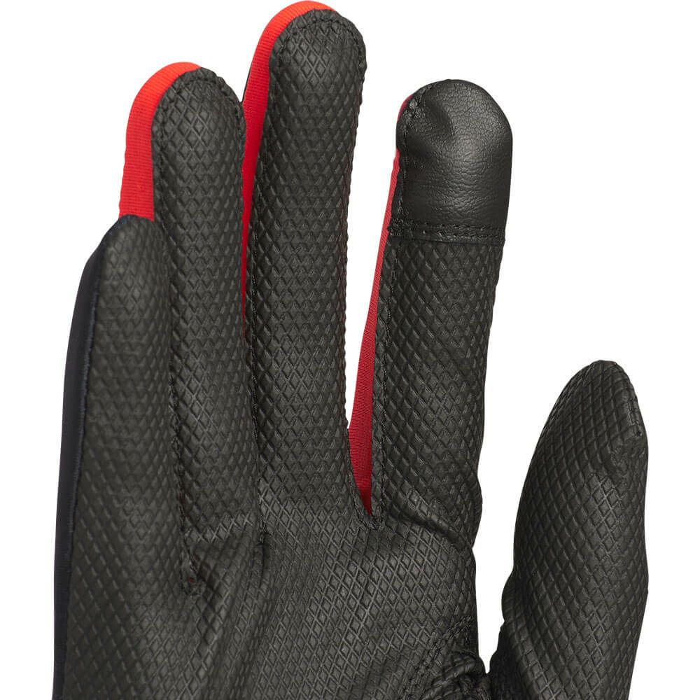 アディダス adidas　PALMWRAP WARM パームラップ ウォーム ペア 両手用 メンズ ゴルフグローブ JUT48 JM6723 ブラック/ルーシッドレッド　2025年モデル ブラック/ルーシッドレッド 詳細3