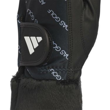 アディダス adidas　W WARM COMFORT ウォーム コンフォート ペア 両手用 レディース ゴルフグローブ JUT47 JM6724 ブラック　2025年モデル ブラック 詳細2