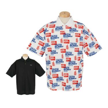 ジャックバニー Jack Bunny!!　メンズ ロゴデザイン 半袖 ポロシャツ 262-5260725　2025年モデル 詳細1