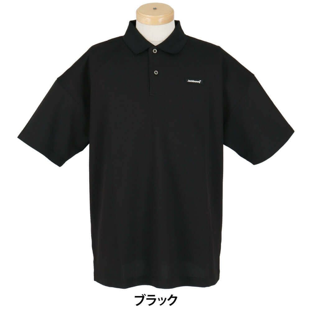 ジャックバニー Jack Bunny!!　メンズ ロゴデザイン 半袖 ポロシャツ 262-5260725　2025年モデル 詳細1 詳細2