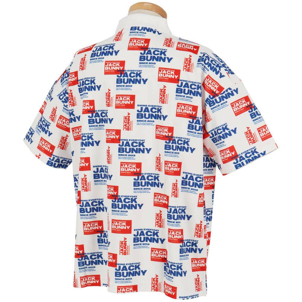 ジャックバニー Jack Bunny!!　メンズ ロゴデザイン 半袖 ポロシャツ 262-5260725　2025年モデル 詳細1 詳細8