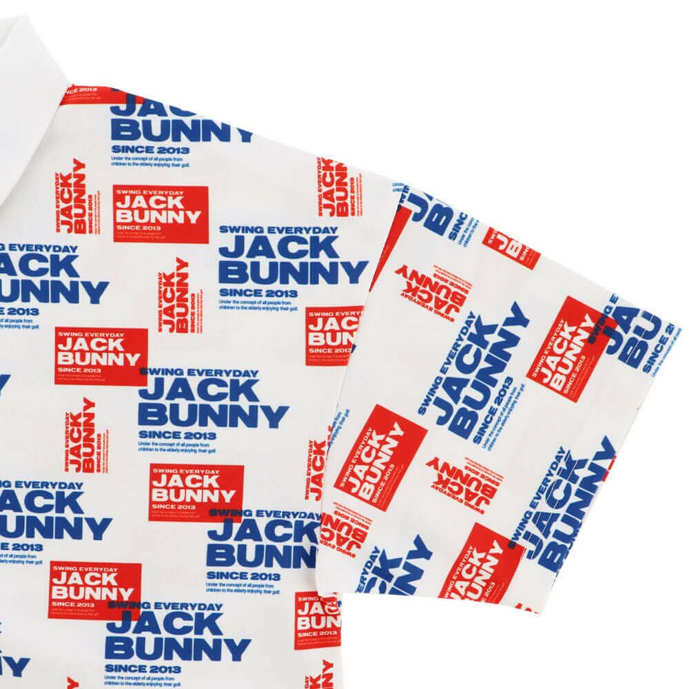 ジャックバニー Jack Bunny!!　メンズ ロゴデザイン 半袖 ポロシャツ 262-5260725　2025年モデル 詳細1 詳細11