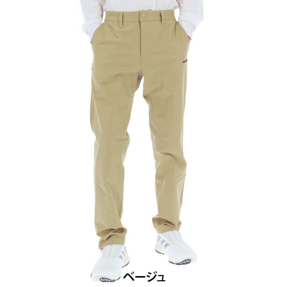 ジャックバニー Jack Bunny!!　メンズ 撥水 ロゴ刺繍 ツイル ロングパンツ 262-5231709　2025年モデル [裾上げ対応1●] 詳細1 詳細2