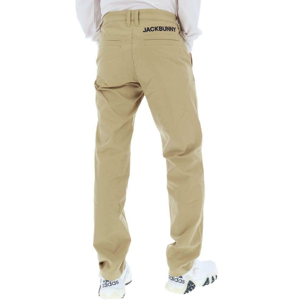 ジャックバニー Jack Bunny!!　メンズ 撥水 ロゴ刺繍 ツイル ロングパンツ 262-5231709　2025年モデル [裾上げ対応1●] 詳細1 詳細3