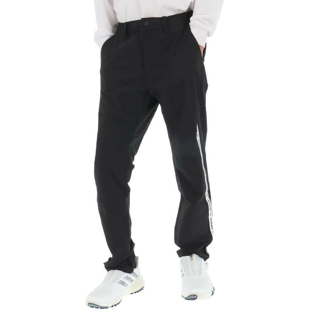 ジャックバニー Jack Bunny!!　メンズ ロゴテープ ツイル ロングパンツ 262-5231805　2025年モデル ブラック 詳細3