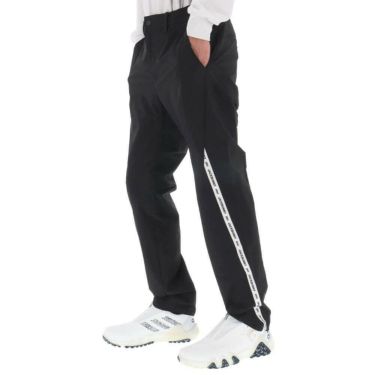 ジャックバニー Jack Bunny!!　メンズ ロゴテープ ツイル ロングパンツ 262-5231805　2025年モデル ブラック 詳細4