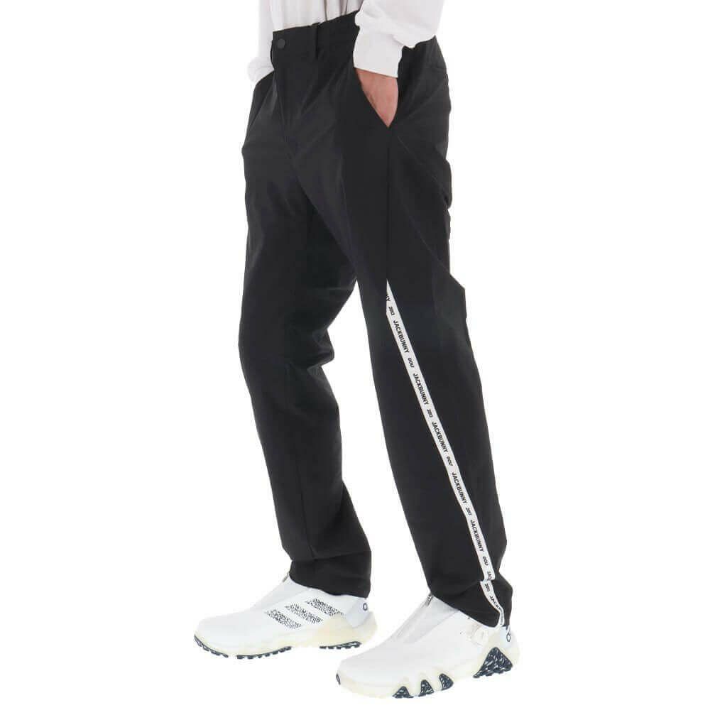 ジャックバニー Jack Bunny!!　メンズ ロゴテープ ツイル ロングパンツ 262-5231805　2025年モデル ブラック 詳細4