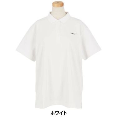 ジャックバニー Jack Bunny!!　レディース ロゴデザイン 半袖 ポロシャツ 263-5260726　2025年モデル 詳細1 詳細2