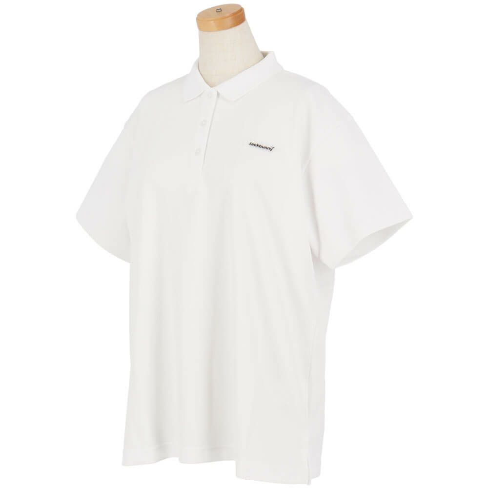 ジャックバニー Jack Bunny!!　レディース ロゴデザイン 半袖 ポロシャツ 263-5260726　2025年モデル 詳細1 詳細4