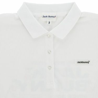 ジャックバニー Jack Bunny!!　レディース ロゴデザイン 半袖 ポロシャツ 263-5260726　2025年モデル 詳細1 詳細5