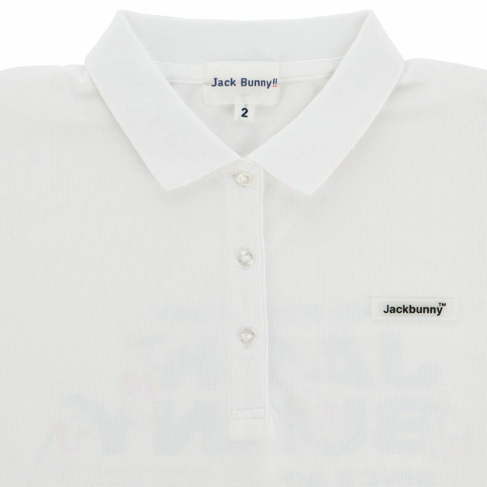 ジャックバニー Jack Bunny!!　レディース ロゴデザイン 半袖 ポロシャツ 263-5260726　2025年モデル 詳細1 詳細5