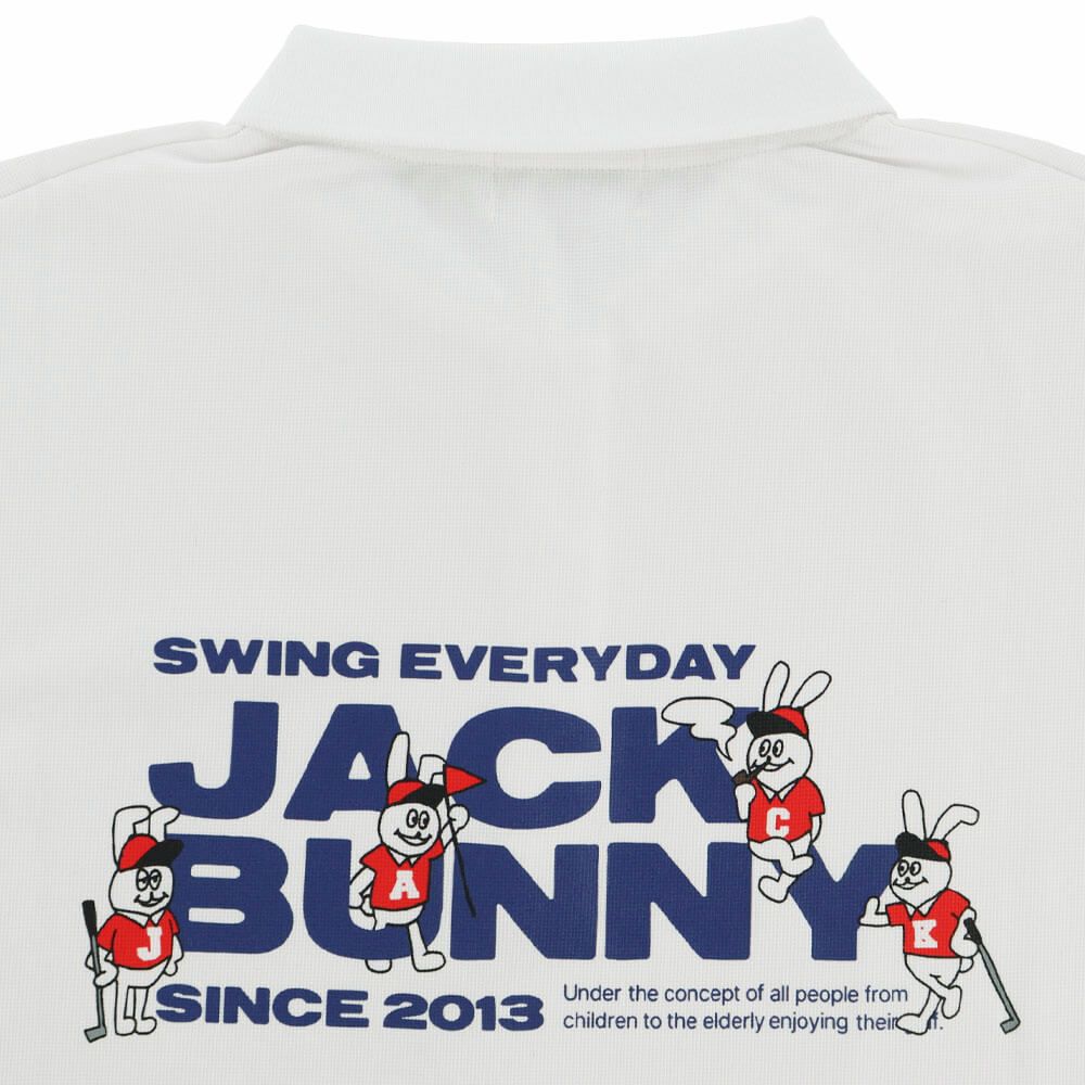 ジャックバニー Jack Bunny!!　レディース ロゴデザイン 半袖 ポロシャツ 263-5260726　2025年モデル 詳細1 詳細6