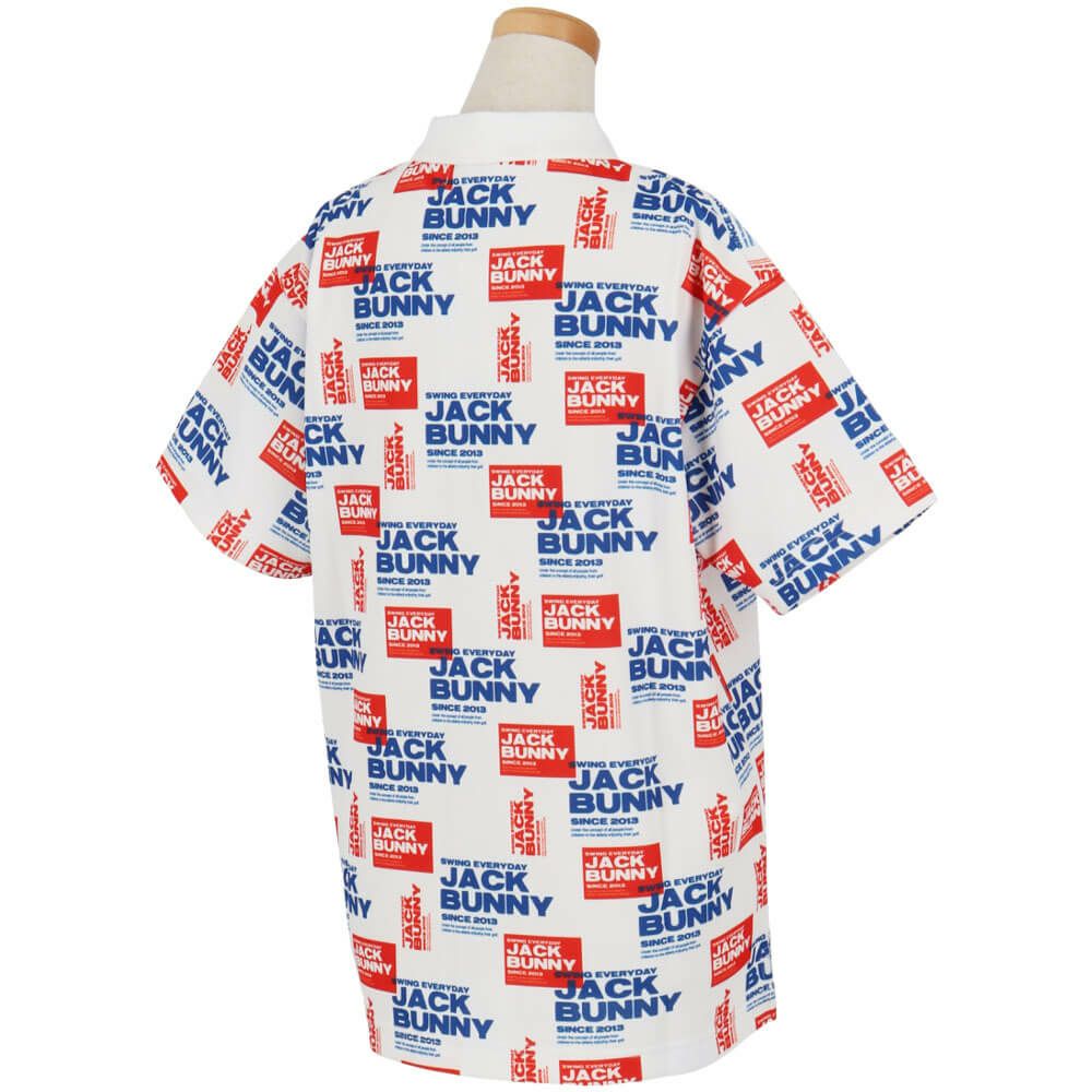 ジャックバニー Jack Bunny!!　レディース ロゴデザイン 半袖 ポロシャツ 263-5260726　2025年モデル 詳細1 詳細8