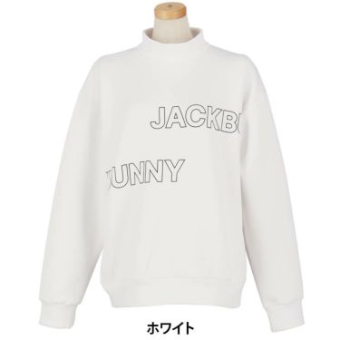 ジャックバニー Jack Bunny!!　レディース ロゴプリント 長袖 スウェット 263-5262732　2025年モデル 詳細1 詳細2