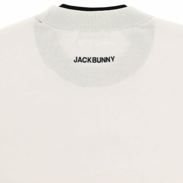 ジャックバニー Jack Bunny!!　レディース 生地切替 ロゴ刺繍 長袖 クルーネック ニット セーター 263-5270836　2025年モデル 詳細1 詳細6