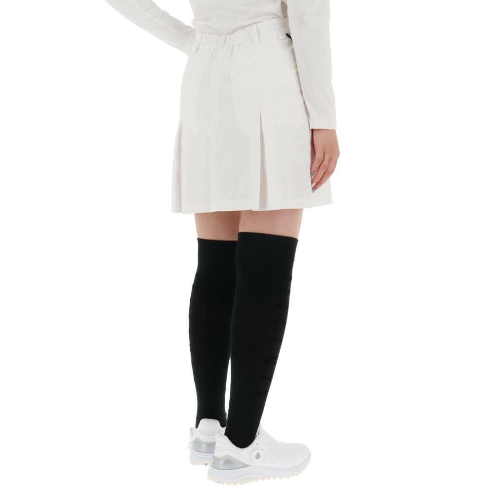 ジャックバニー Jack Bunny!!　レディース 配色テープ ツイル インナーパンツ一体型 スカート 263-5234808　2025年モデル ホワイト 詳細2