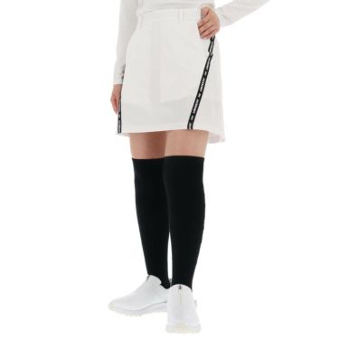 ジャックバニー Jack Bunny!!　レディース 配色テープ ツイル インナーパンツ一体型 スカート 263-5234808　2025年モデル ホワイト 詳細3