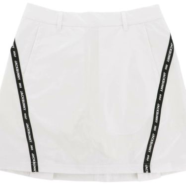 ジャックバニー Jack Bunny!!　レディース 配色テープ ツイル インナーパンツ一体型 スカート 263-5234808　2025年モデル ホワイト 詳細4