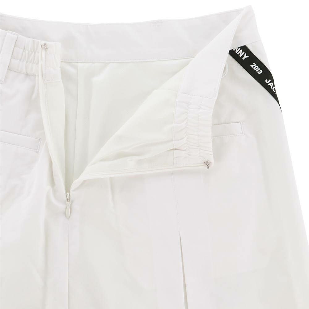 ジャックバニー Jack Bunny!!　レディース 配色テープ ツイル インナーパンツ一体型 スカート 263-5234808　2025年モデル ホワイト 詳細6