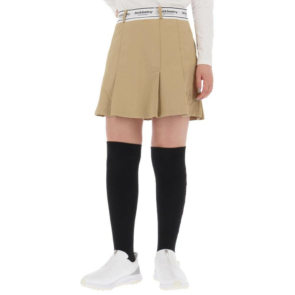 ジャックバニー Jack Bunny!!　レディース 2WAYストレッチ ツイル インナーパンツ一体型 プリーツ スカート 263-5234814　2025年モデル 詳細1 詳細4