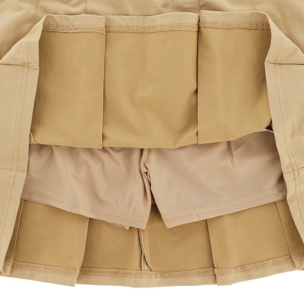 ジャックバニー Jack Bunny!!　レディース 2WAYストレッチ ツイル インナーパンツ一体型 プリーツ スカート 263-5234814　2025年モデル 詳細1 詳細9