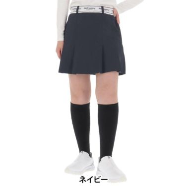 ジャックバニー Jack Bunny!!　レディース 2WAYストレッチ ツイル インナーパンツ一体型 プリーツ スカート 263-5234814　2025年モデル 詳細1 詳細10
