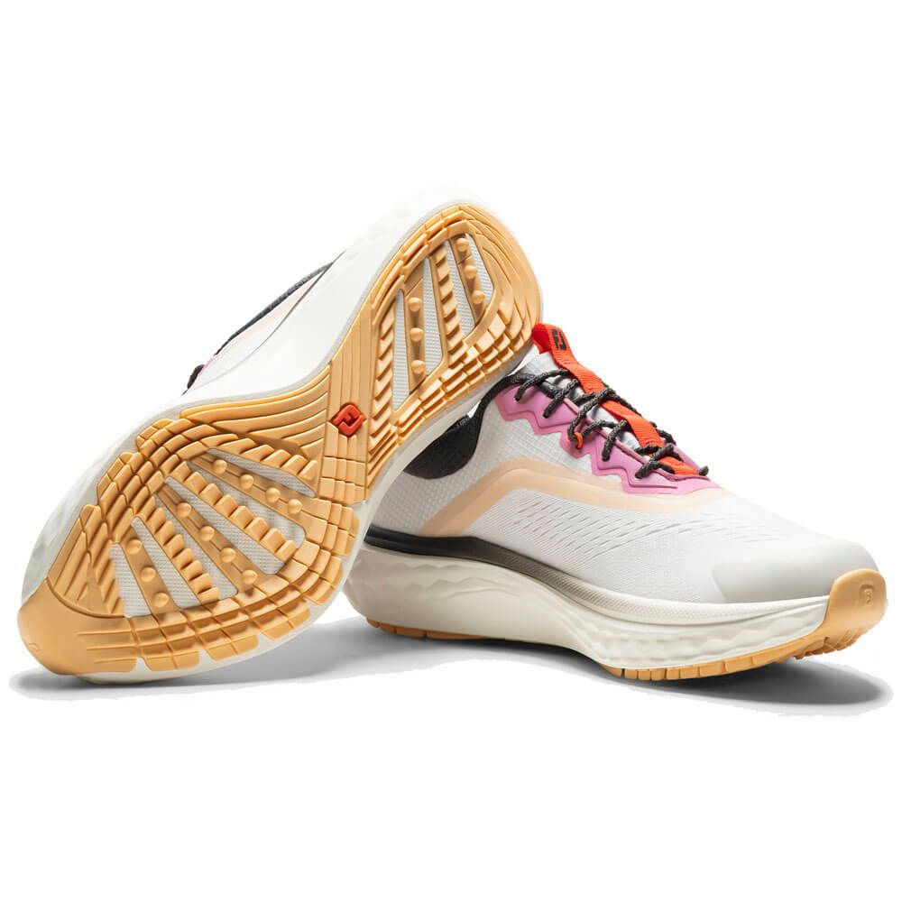 フットジョイ　クオンタム レース 2025年モデル レディース スパイクレス ゴルフシューズ 97828 クリーム/ピンク クリーム/ピンク（97828） 詳細6