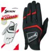 SRIXON スリクソン　強力グリップ メンズ ゴルフグローブ GGG-S032 ブラック　2025年モデル ブラック
