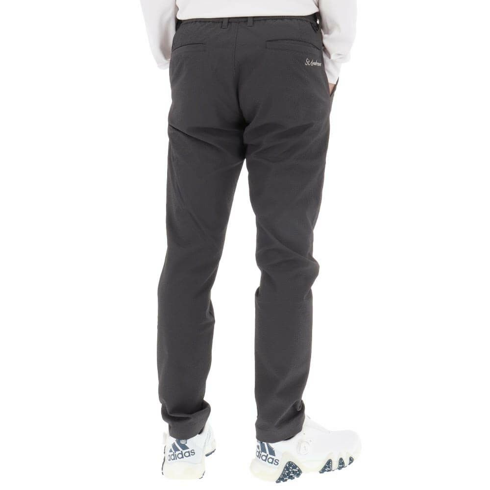 セントアンドリュース St ANDREWS　メンズ サッカー生地 ストレッチ ロングパンツ 042-4231951　2024年モデル 詳細2