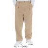 セントアンドリュース St ANDREWS　メンズ ドビー生地 ストレッチ ワイド ロングパンツ 042-4231953　2024年モデル ベージュ