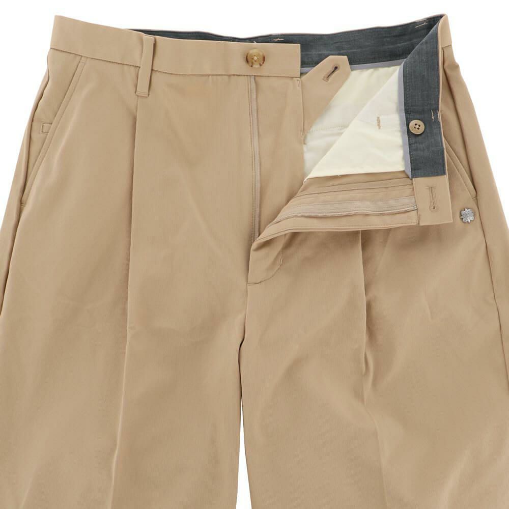 セントアンドリュース St ANDREWS　メンズ ドビー生地 ストレッチ ワイド ロングパンツ 042-4231953　2024年モデル 詳細6