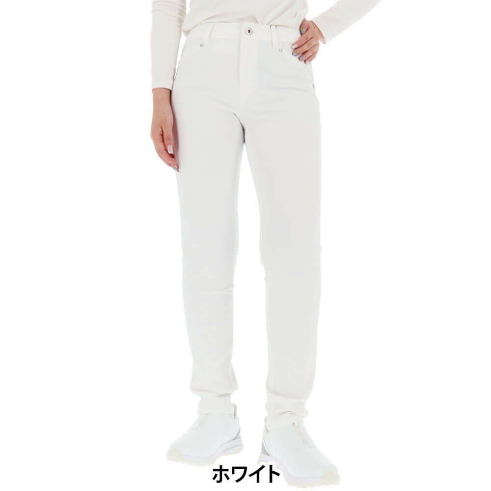 セントアンドリュース St ANDREWS　レディース サッカー ストレッチ ロングパンツ 043-4231952　2024年モデル ホワイト