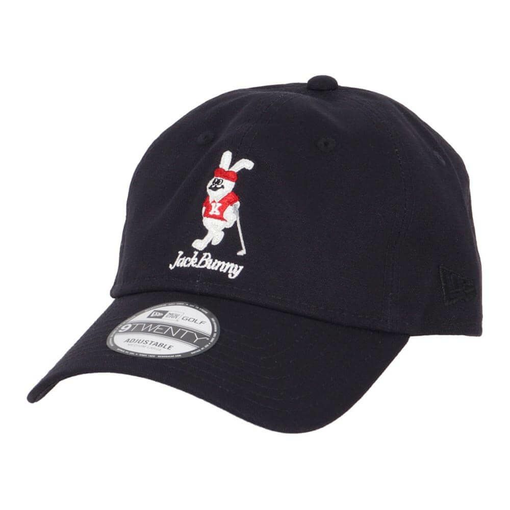 ジャックバニー Jack Bunny!!　NEWERA コラボ 9-TWENTY キャップ 262-5287825 120 ネイビー　2025年モデル ネイビー
