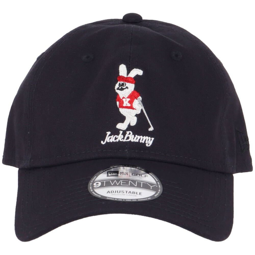 ジャックバニー Jack Bunny!!　NEWERA コラボ 9-TWENTY キャップ 262-5287825 120 ネイビー　2025年モデル 詳細2