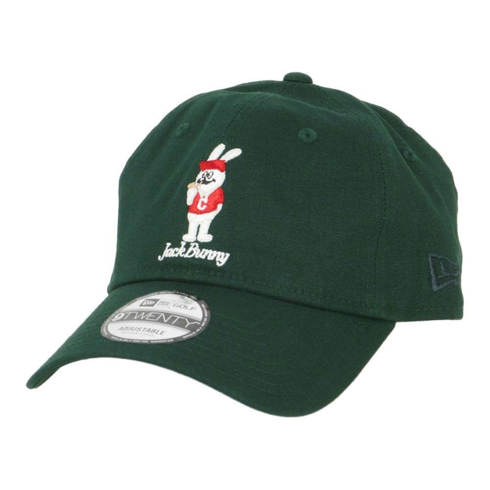 ジャックバニー Jack Bunny!!　NEWERA コラボ 9-TWENTY キャップ 262-5287825 140 グリーン　2025年モデル グリーン