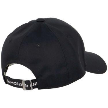 セントアンドリュース St ANDREWS　ツイル ロゴ キャップ 042-5287853 010 ブラック　2025年モデル ブラック 詳細1