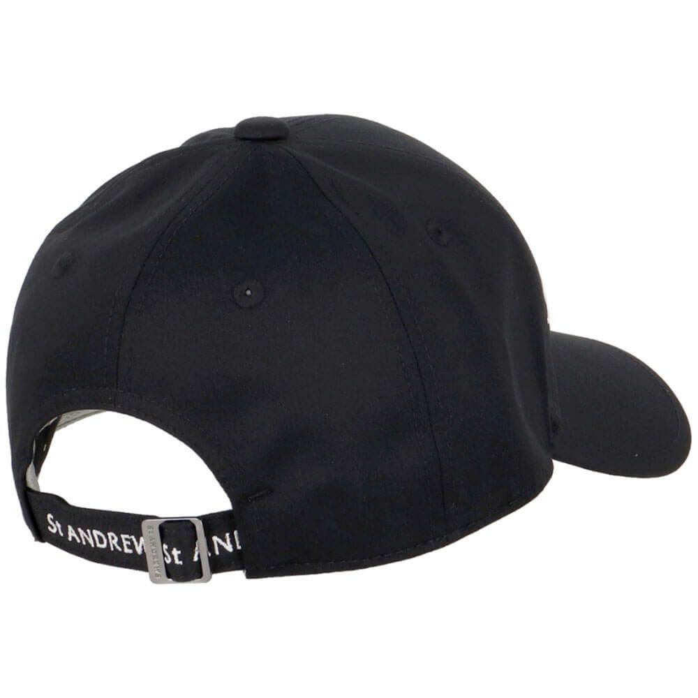 セントアンドリュース St ANDREWS　ツイル ロゴ キャップ 042-5287853 010 ブラック　2025年モデル ブラック 詳細1