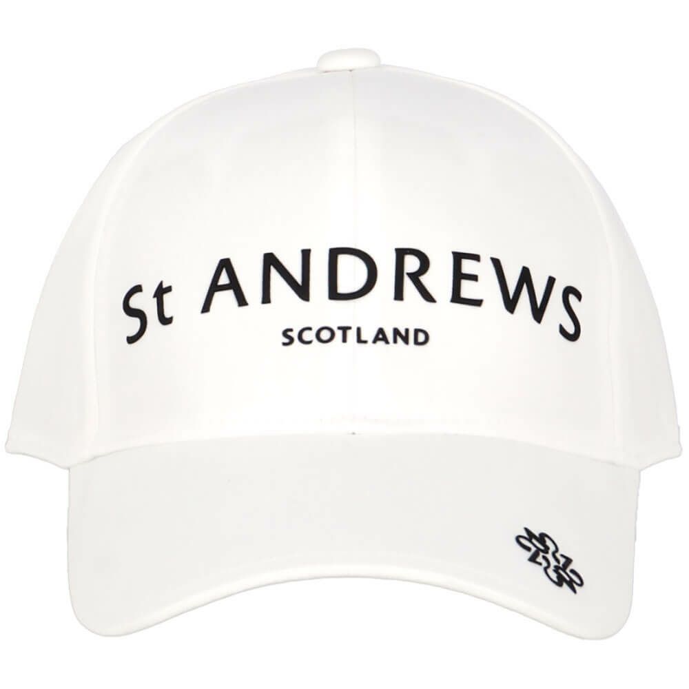 セントアンドリュース St ANDREWS　ツイル ロゴ キャップ 042-5287853 030 ホワイト　2025年モデル ホワイト 詳細2