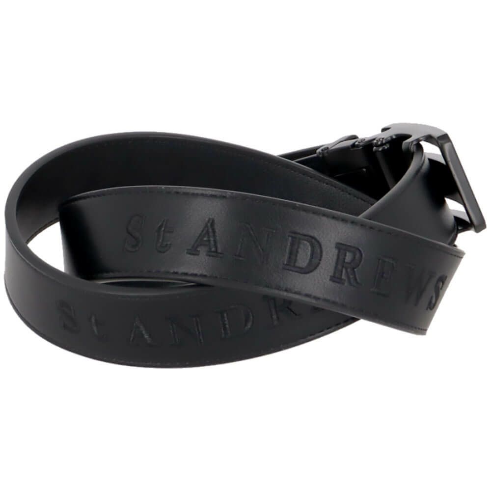 セントアンドリュース St ANDREWS　スライドバックル ベルト 042-5982851 010 ブラック　2025年モデル ブラック 詳細1