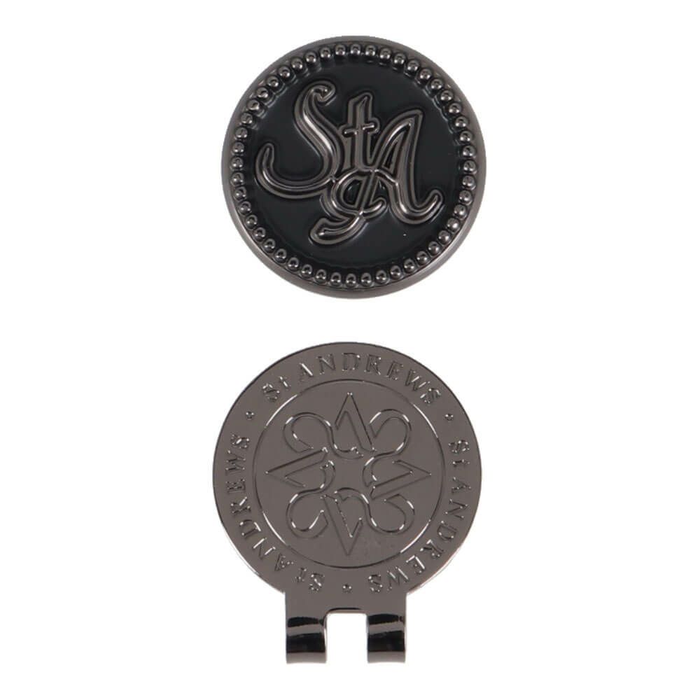 セントアンドリュース St ANDREWS　クリップマーカー 042-5984854 010 ブラック　2025年モデル ブラック