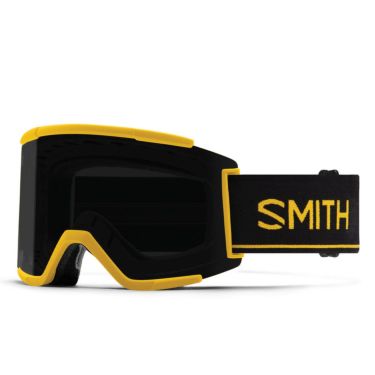 スミス SMITH　SQUAD XL /CP SUN BLACK+CP STORM BLUE SENSOR MIRROR スカッドエックスエルクロマポップ＋ボーナスレンズ付き KILLER BEE　ゴーグル 2025-2026 KILLER BEE