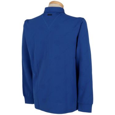 セントアンドリュース St ANDREWS　メンズ ロゴケルトジャガード無地 長袖 ボタンダウン ポロシャツ 042-5261951　2025年モデル 詳細8