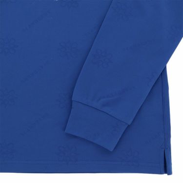 セントアンドリュース St ANDREWS　メンズ ロゴケルトジャガード無地 長袖 ボタンダウン ポロシャツ 042-5261951　2025年モデル 詳細13