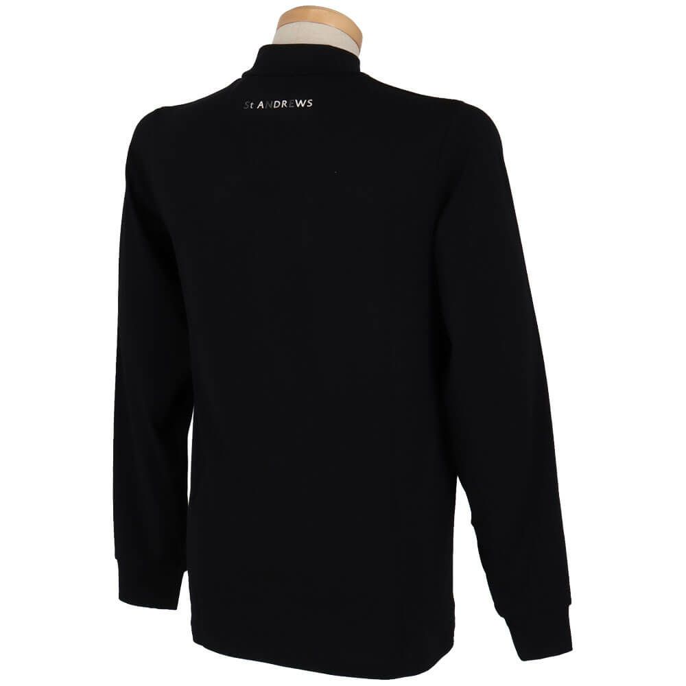 セントアンドリュース St ANDREWS　メンズ ベア天竺 長袖 ハイネック シャツ 042-5266951　2025年モデル 詳細2