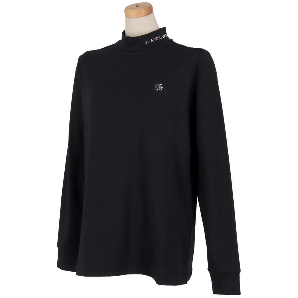 セントアンドリュース St ANDREWS　レディース ベア天竺 長袖 ハイネック シャツ 043-5266952　2025年モデル 詳細3