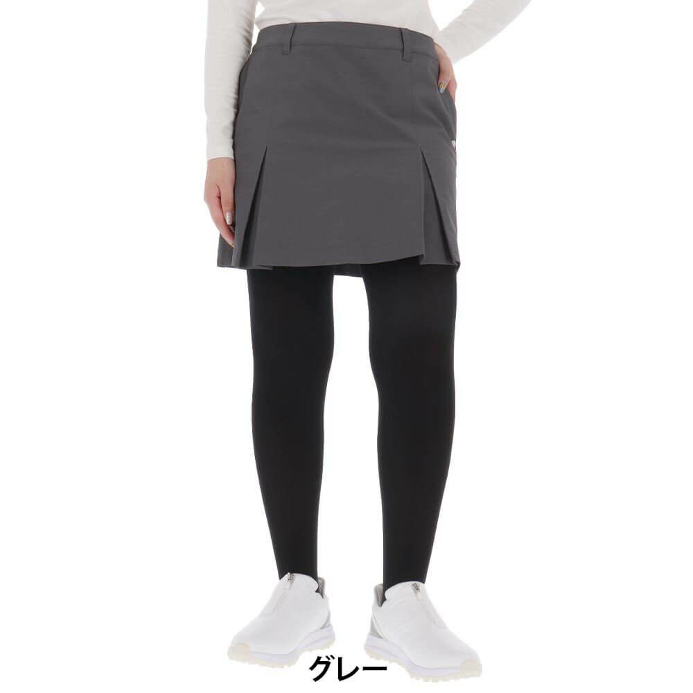 セントアンドリュース St ANDREWS　レディース 2WAY ストレッチ プリーツ スカート 043-5234952　2025年モデル グレー