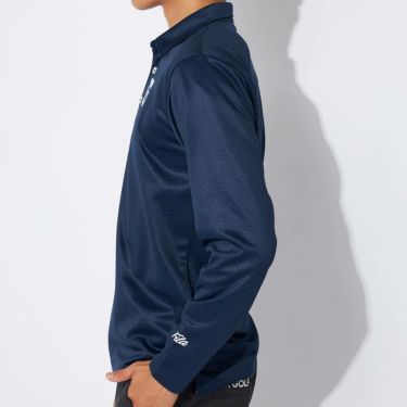 フィラ FILA　メンズ ロゴプリント 裏起毛 長袖 ポロシャツ 784-508　2024年モデル 詳細3