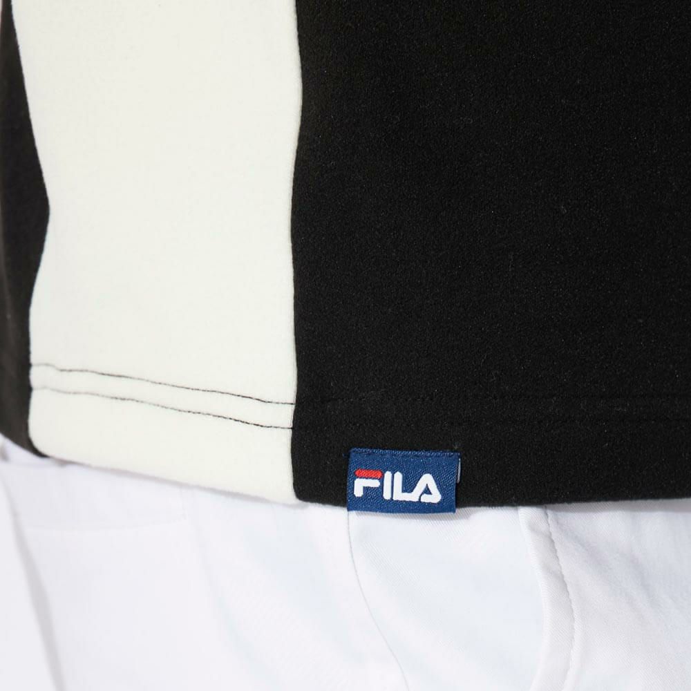 フィラ FILA　メンズ 配色切替 長袖 モックネック シャツ 784-511　2024年モデル 詳細5