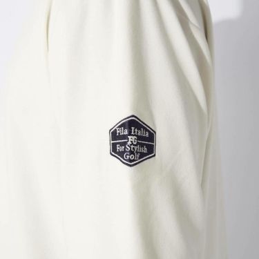 フィラ FILA　メンズ 配色切替 長袖 モックネック シャツ 784-511　2024年モデル 詳細10